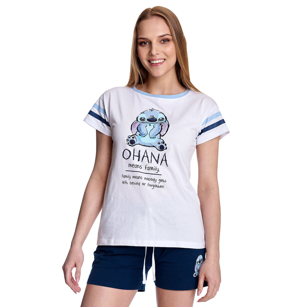 Productafbeelding Lilo & Stitch - Ohana Means Family Korte Pyjama voor Dames