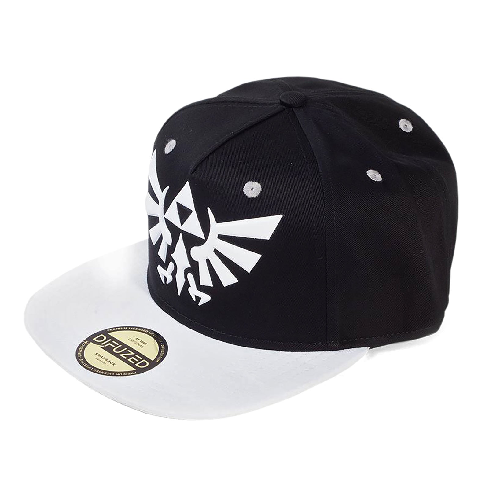 Productafbeelding Zelda - Hyrule Logo Snapback Cap zwart-wit