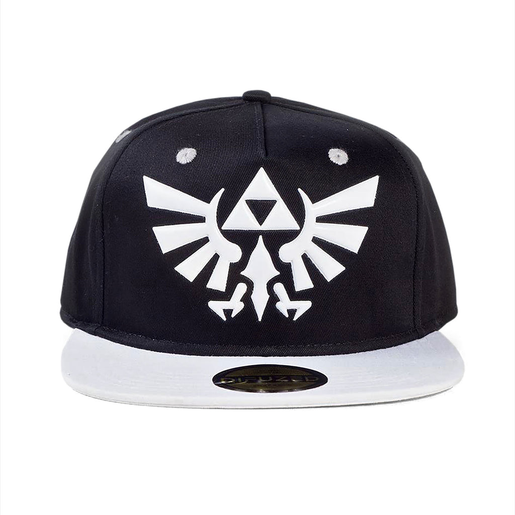Productafbeelding Zelda - Hyrule Logo Snapback Cap zwart-wit