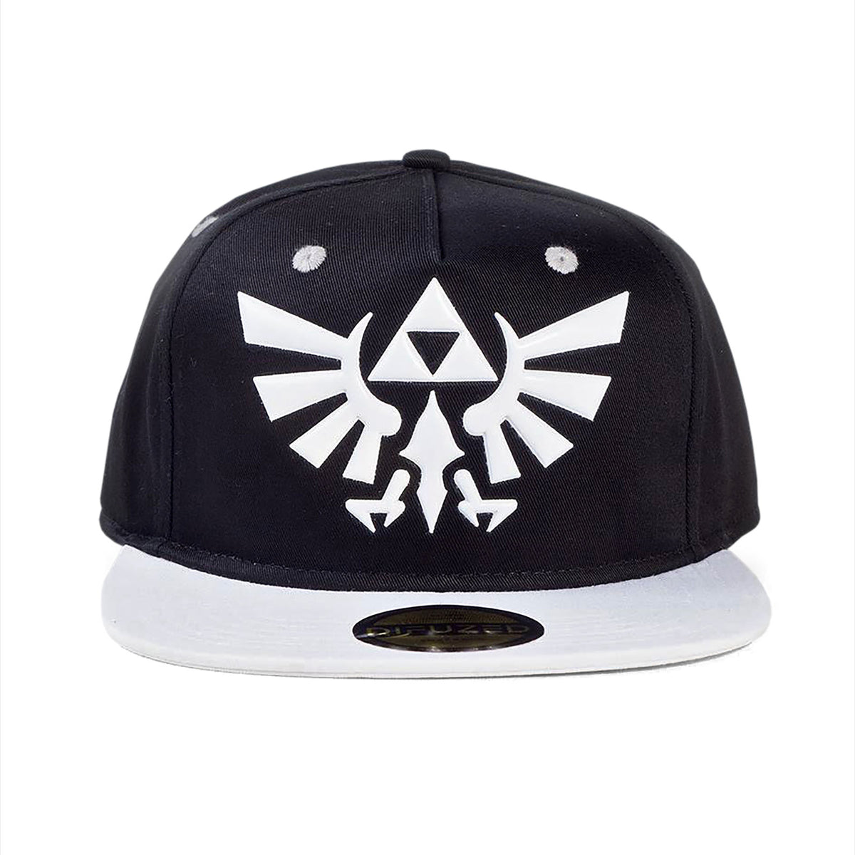 Productafbeelding Zelda - Hyrule Logo Snapback Cap zwart-wit