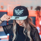 Productafbeelding Zelda - Hyrule Logo Snapback Cap zwart-wit