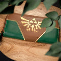 Productafbeelding Zelda - Hyrule Logo Portemonnee groen-bruin