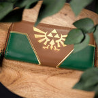 Productafbeelding Zelda - Hyrule Logo Portemonnee groen-bruin