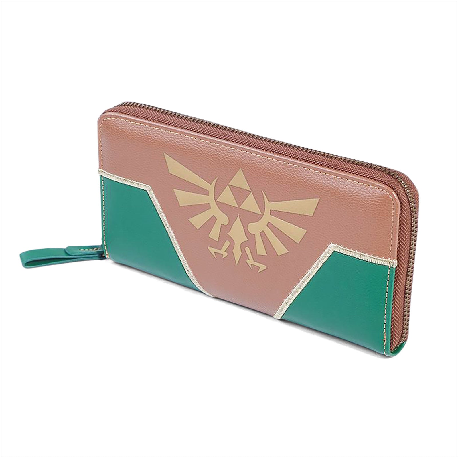 Productafbeelding Zelda - Hyrule Logo Portemonnee groen-bruin