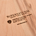 Productafbeelding Supernatural - Eat More Pie Beukenhouten Snijplank