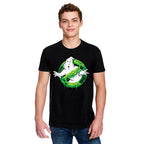 Productafbeelding Ghostbusters - Slime Logo T-shirt zwart