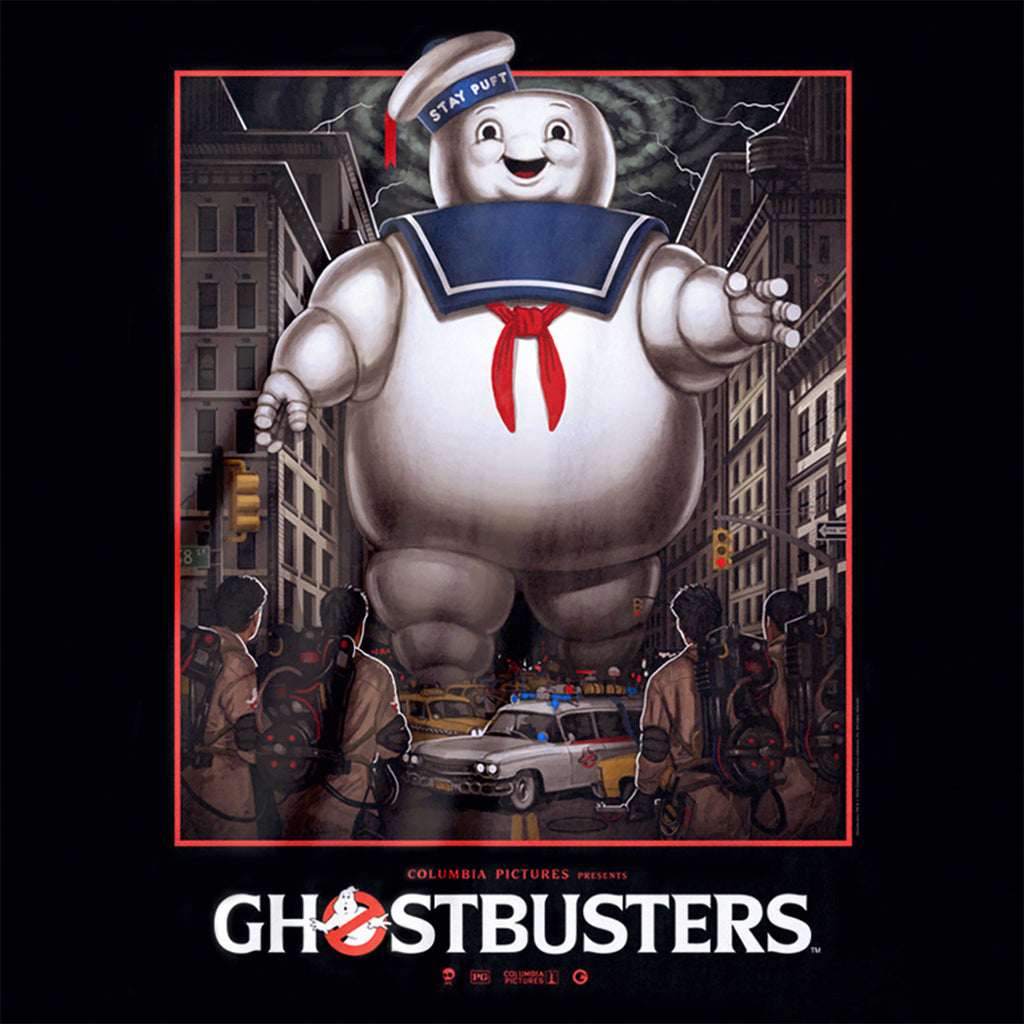 Productafbeelding Ghostbusters - Marshmallow Man T-shirt zwart