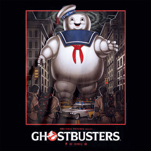 Productafbeelding Ghostbusters - Marshmallow Man T-shirt zwart