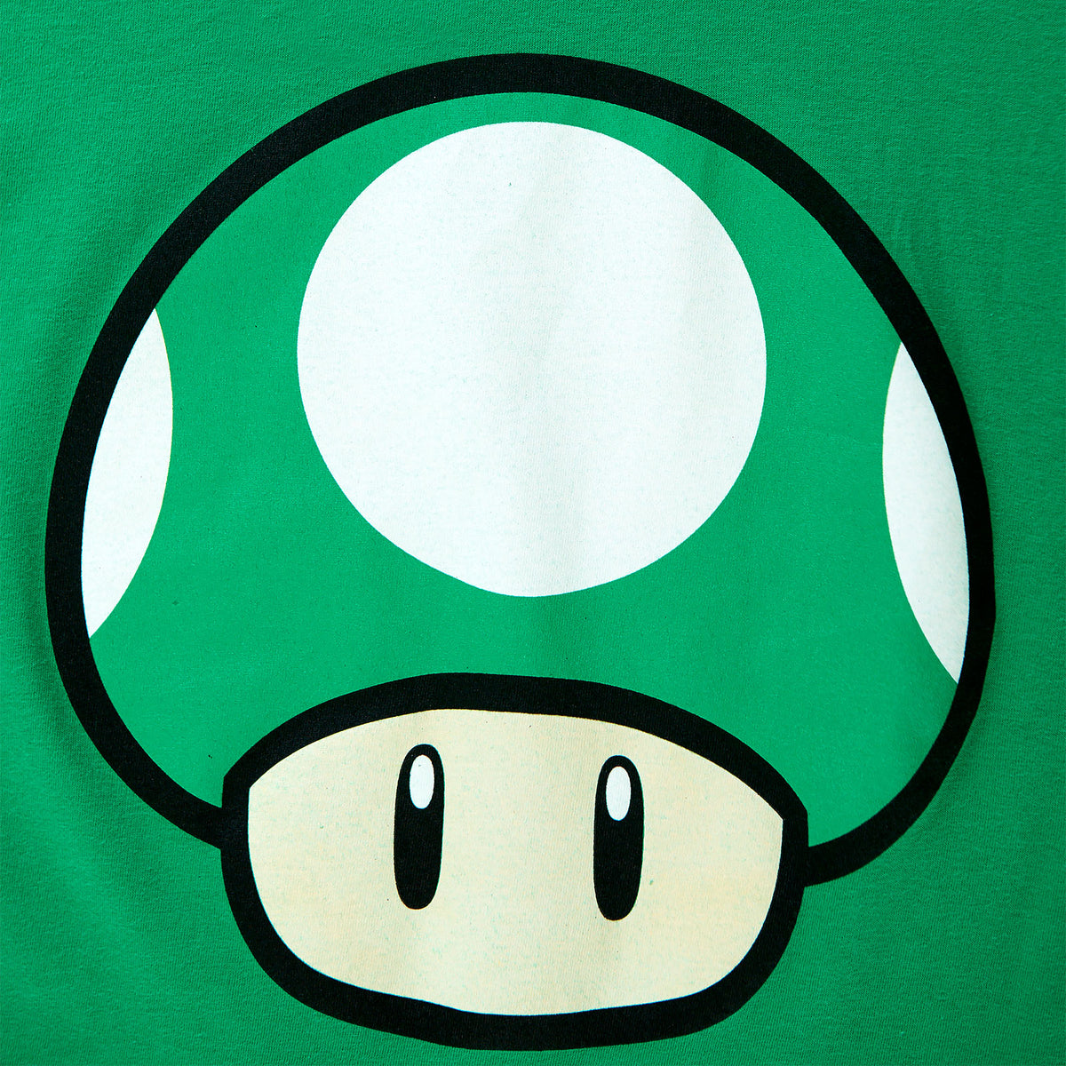 Productafbeelding Super Mario - 1 UP Paddenstoel T-Shirt groen