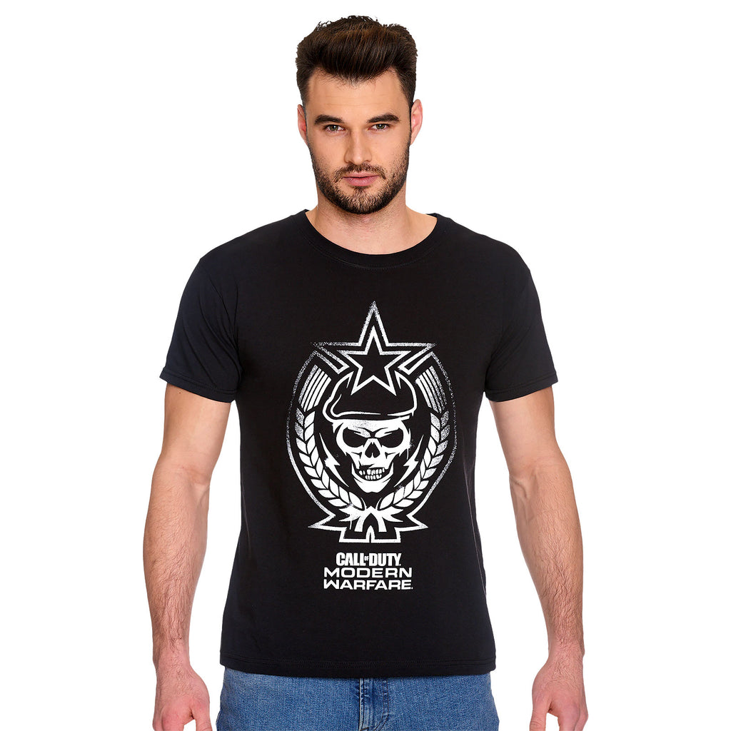 Productafbeelding Call of Duty - Skull Star T-shirt zwart