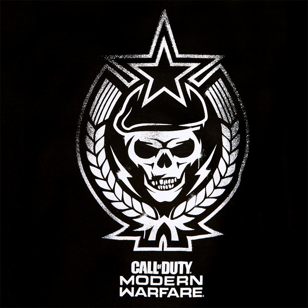 Productafbeelding Call of Duty - Skull Star T-shirt zwart