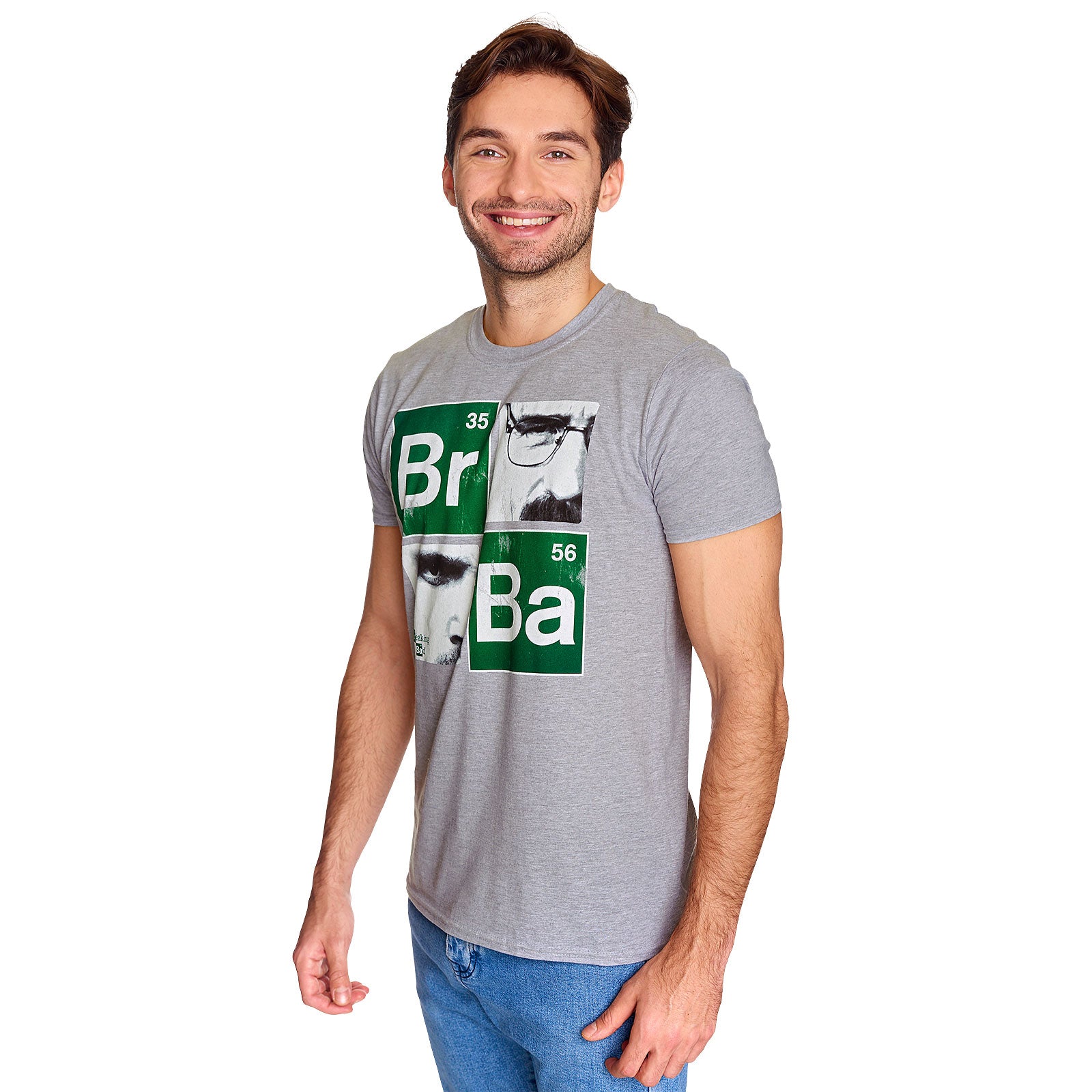 Productafbeelding Breaking Bad - Squares T-Shirt grijs