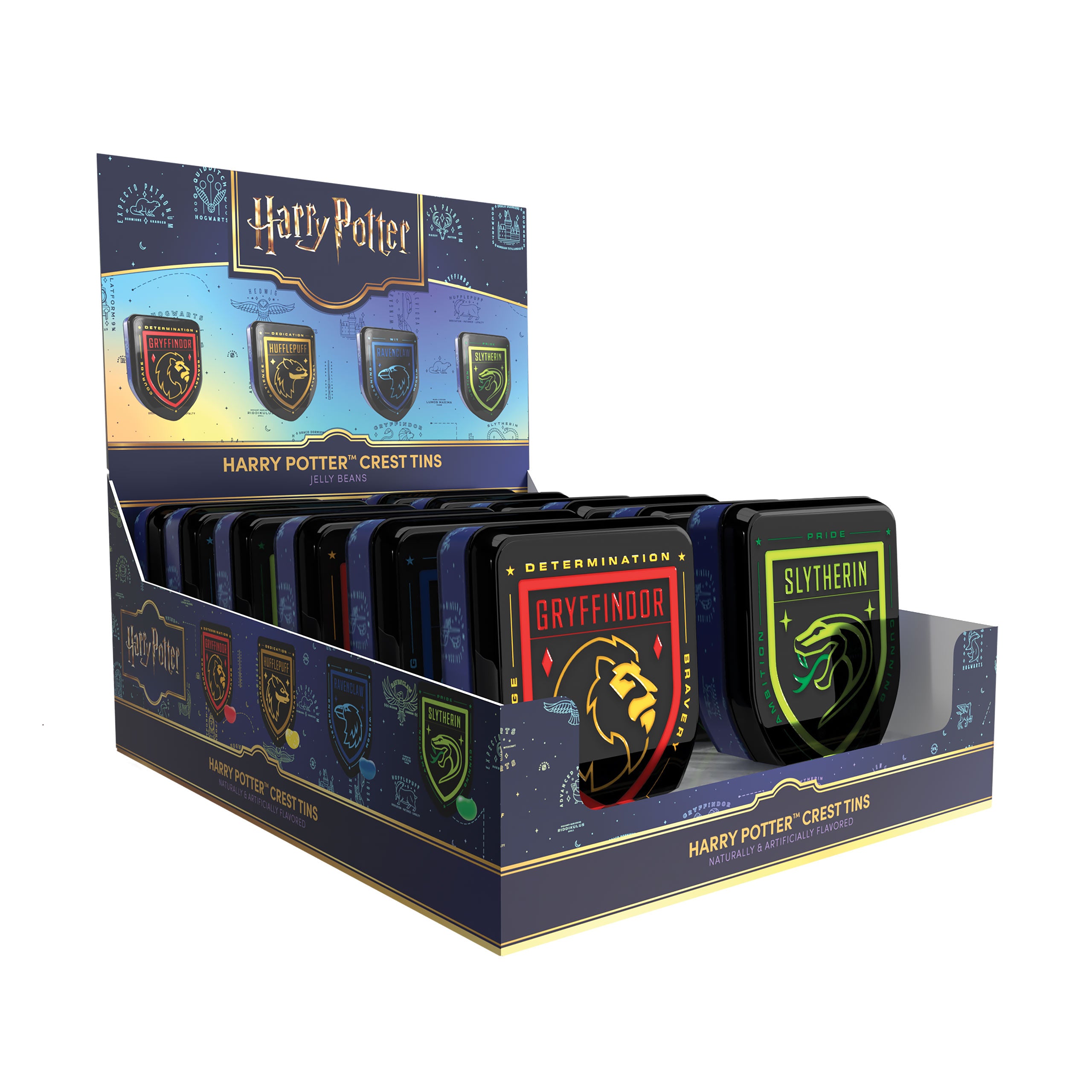 Productafbeelding Harry Potter - Huiswapen Blik met Jelly Beans
