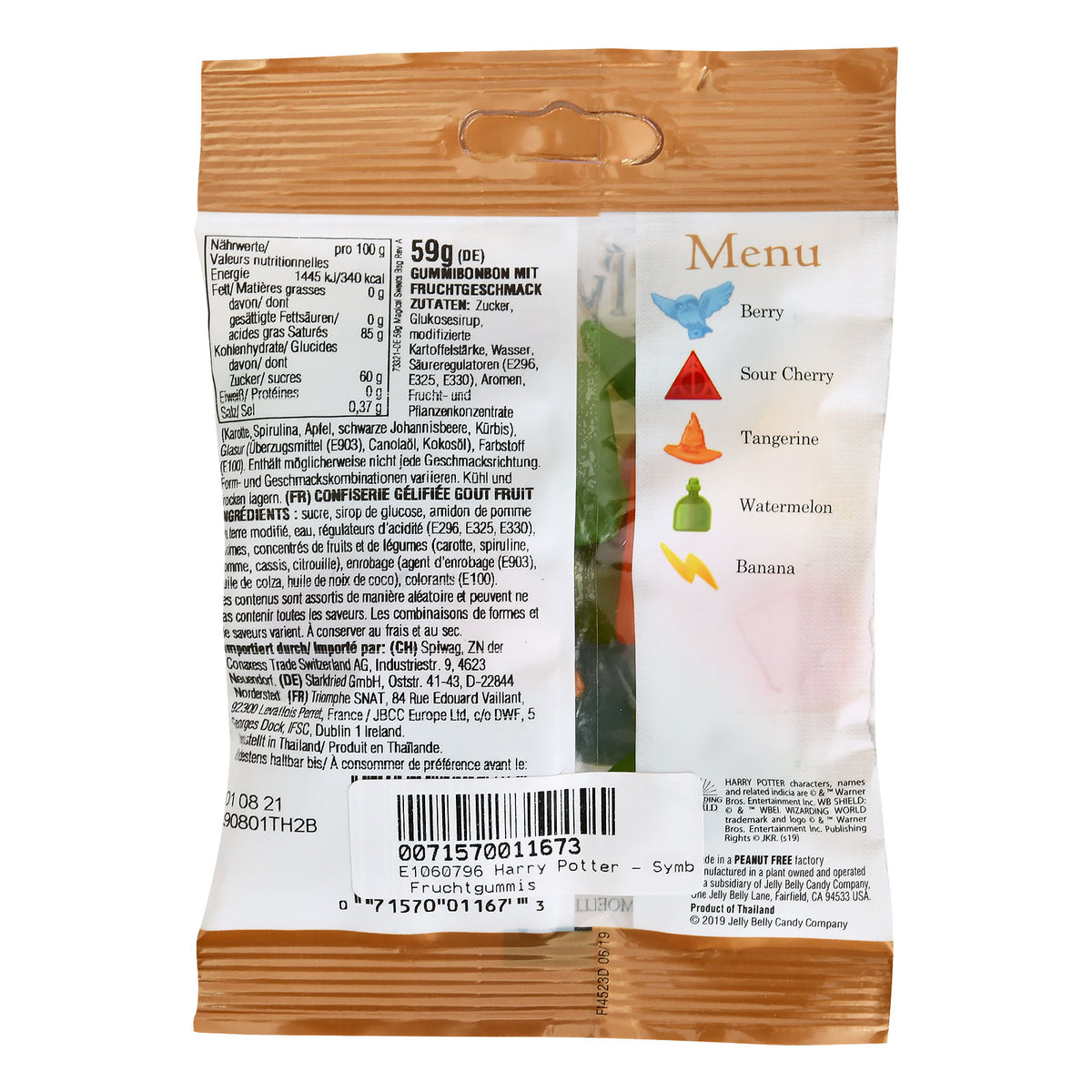 Product image Harry Potter - symbol fruit gums