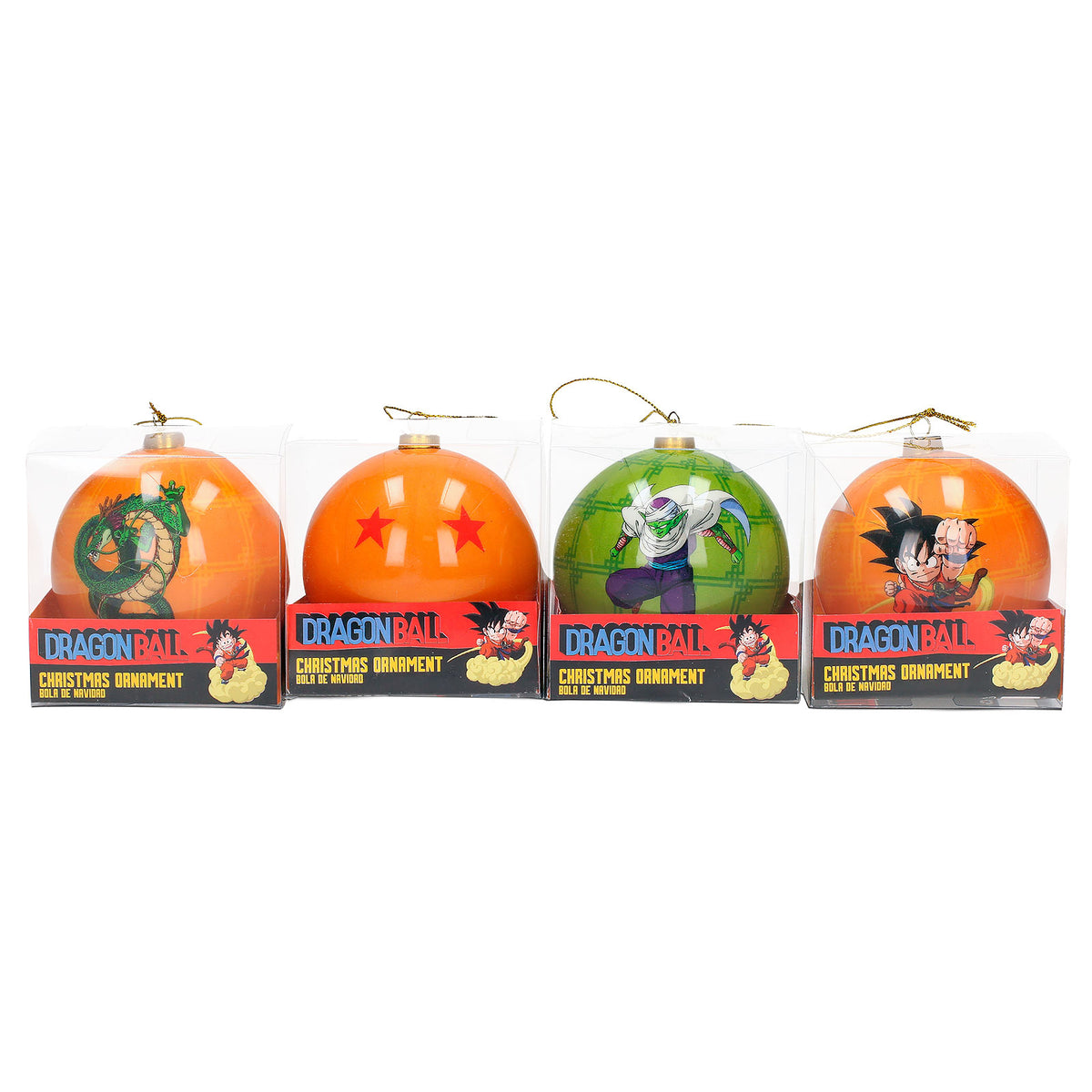 Productafbeelding Dragon Ball Kerstboom Ornamenten 4st
