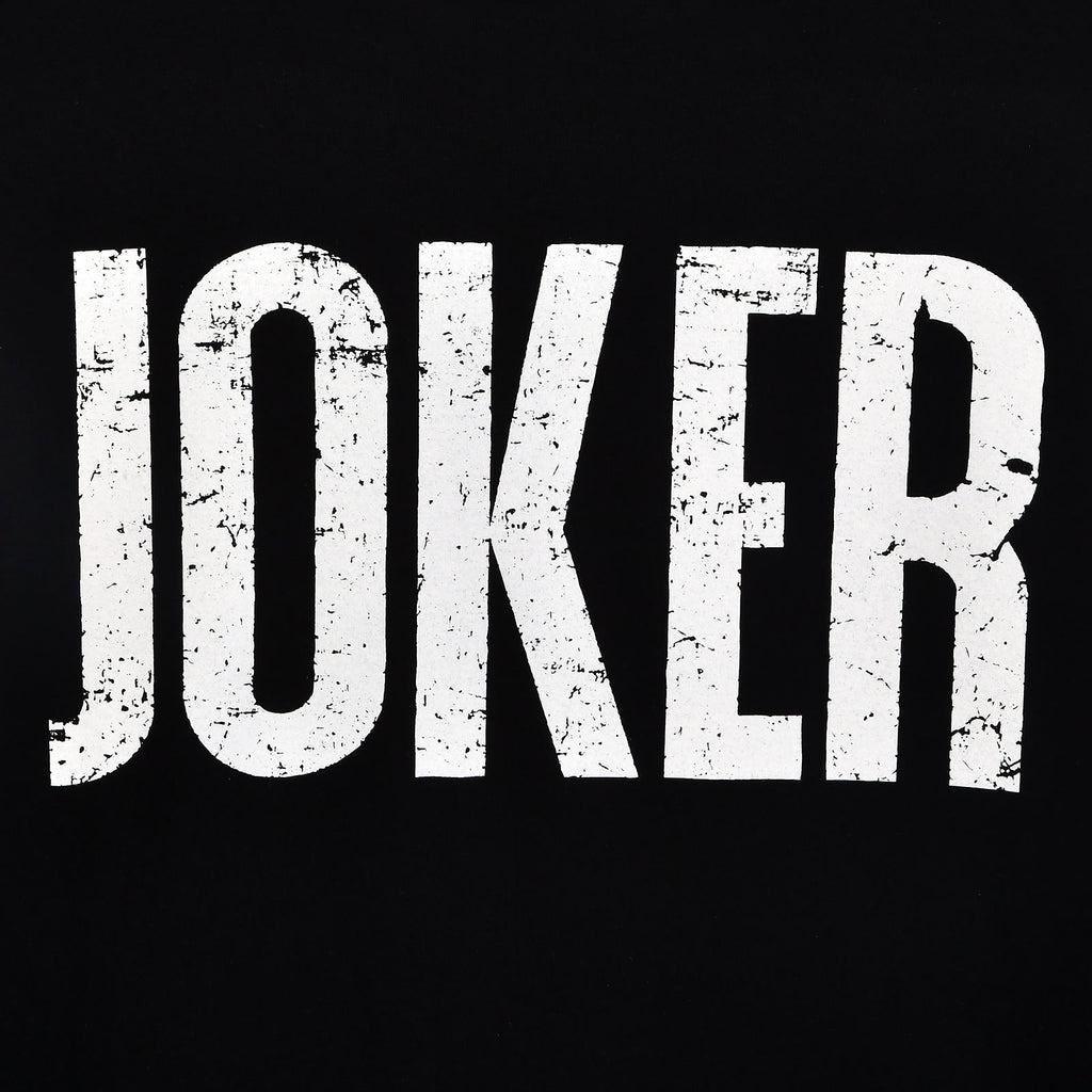Productafbeelding Joker Distressed Logo T-Shirt Zwart