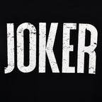 Productafbeelding Joker Distressed Logo T-Shirt Zwart