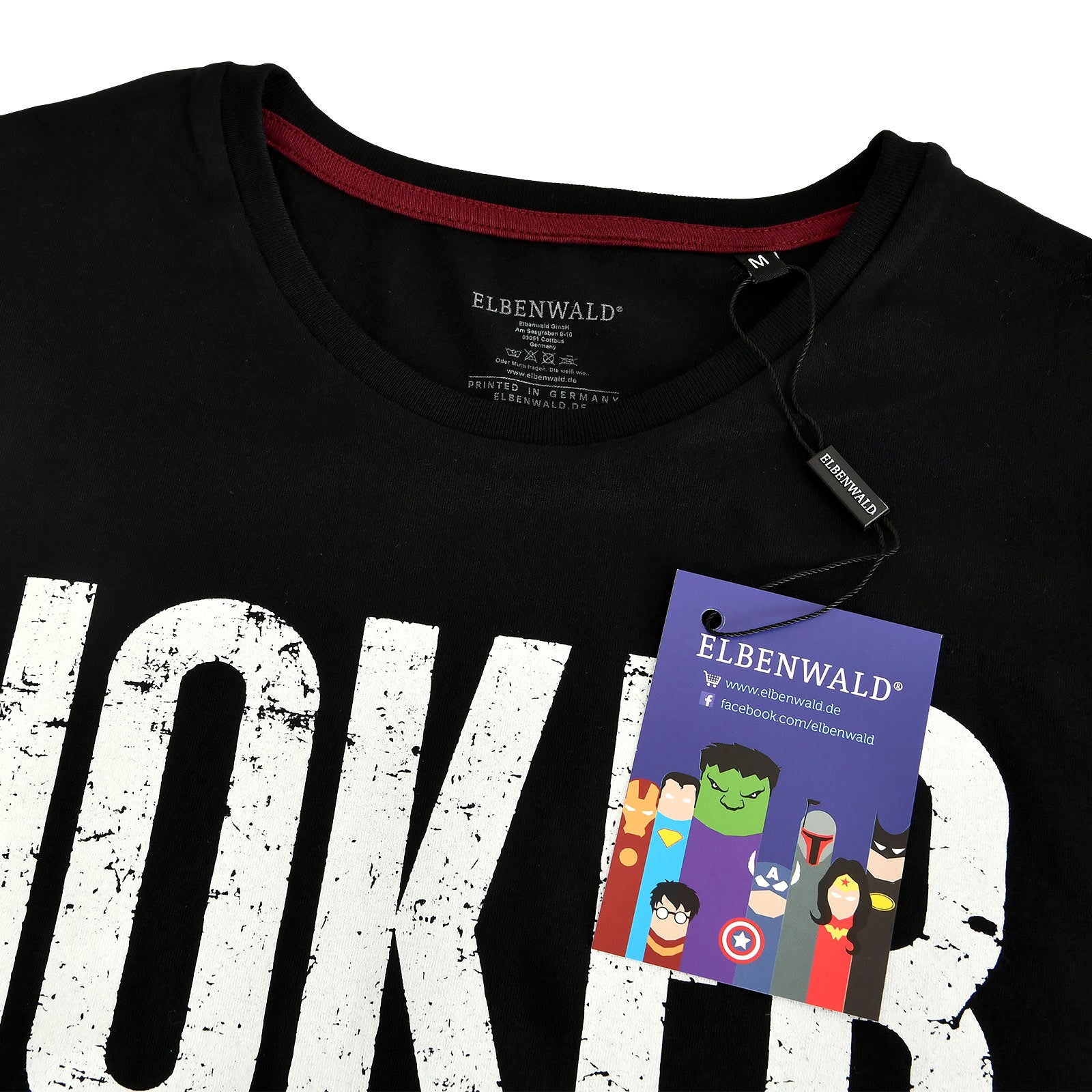 Product image Joker Distressed Logo T-Shirt Black