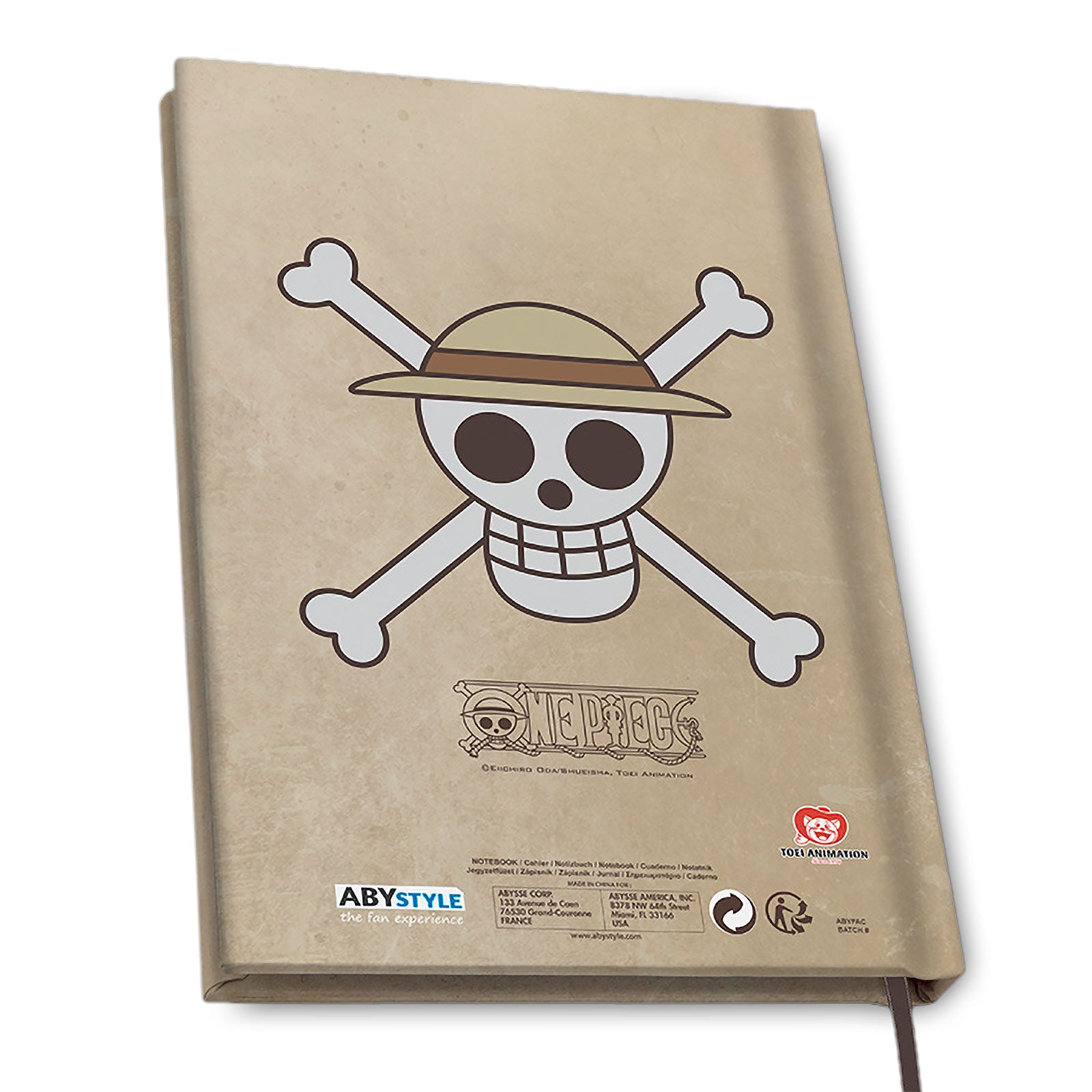 Productafbeelding One Piece - Wanted Luffy A5 Notitieboek