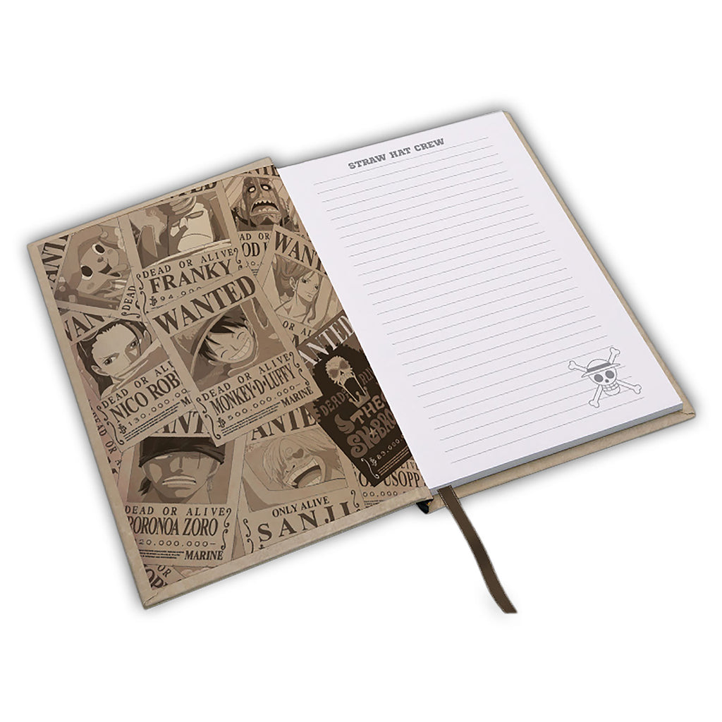 Productafbeelding One Piece - Wanted Luffy A5 Notitieboek