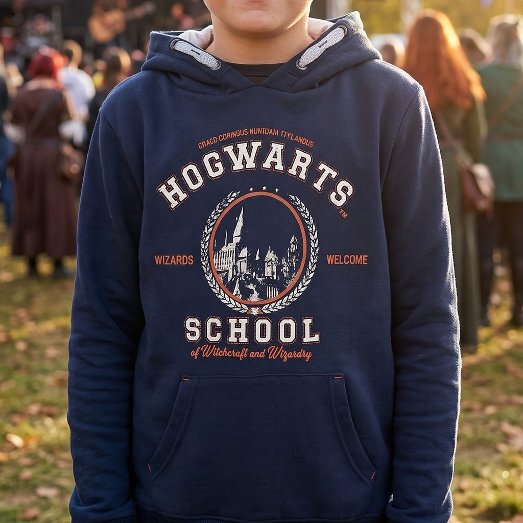 Product image Harry Potter - Hogwarts School Children's Hoodie Blue