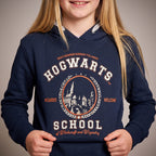 Product image Harry Potter - Hogwarts School Children's Hoodie Blue