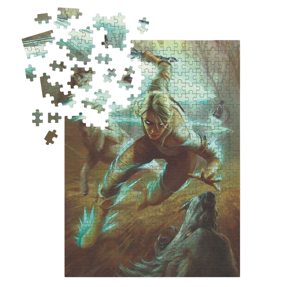 Productafbeelding Witcher - Ciri vs. De Wolven Puzzel
