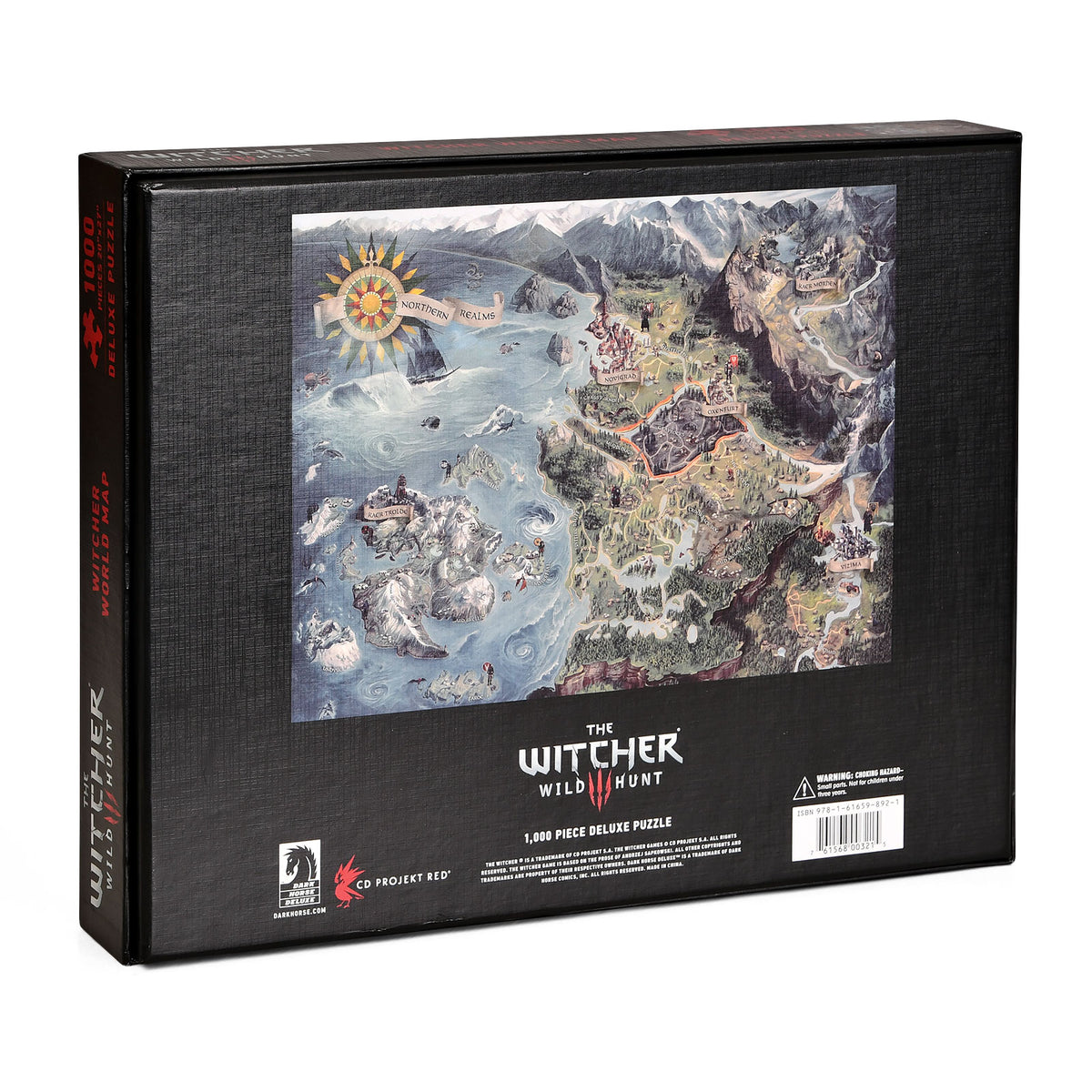 Productafbeelding Witcher - Kaart van de Noordelijke Koninkrijken Puzzel