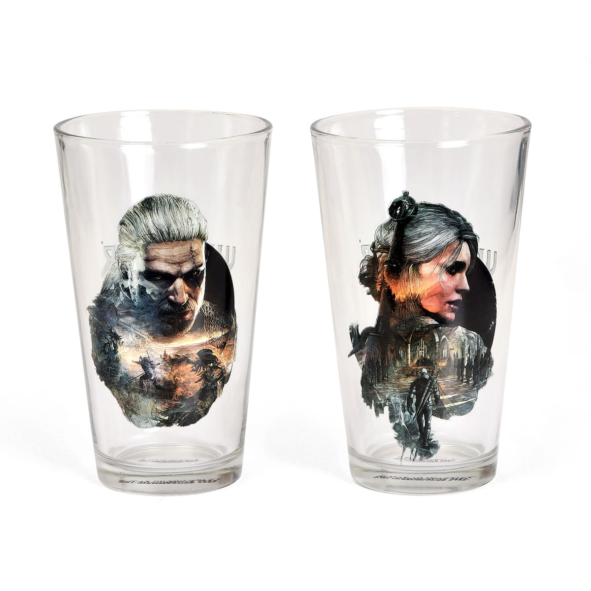 Productafbeelding Witcher - Geralt & Ciri Glazenset