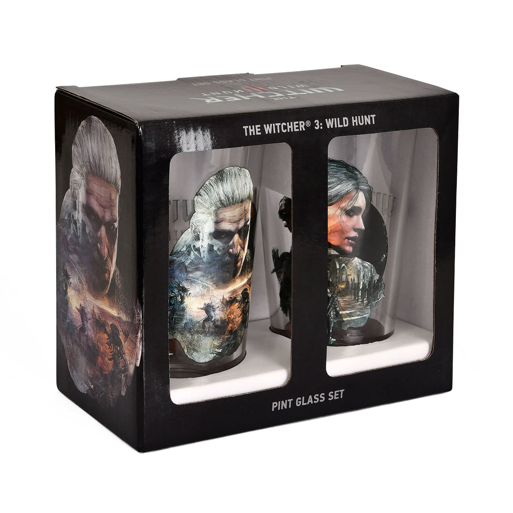 Productafbeelding Witcher - Geralt & Ciri Glazenset