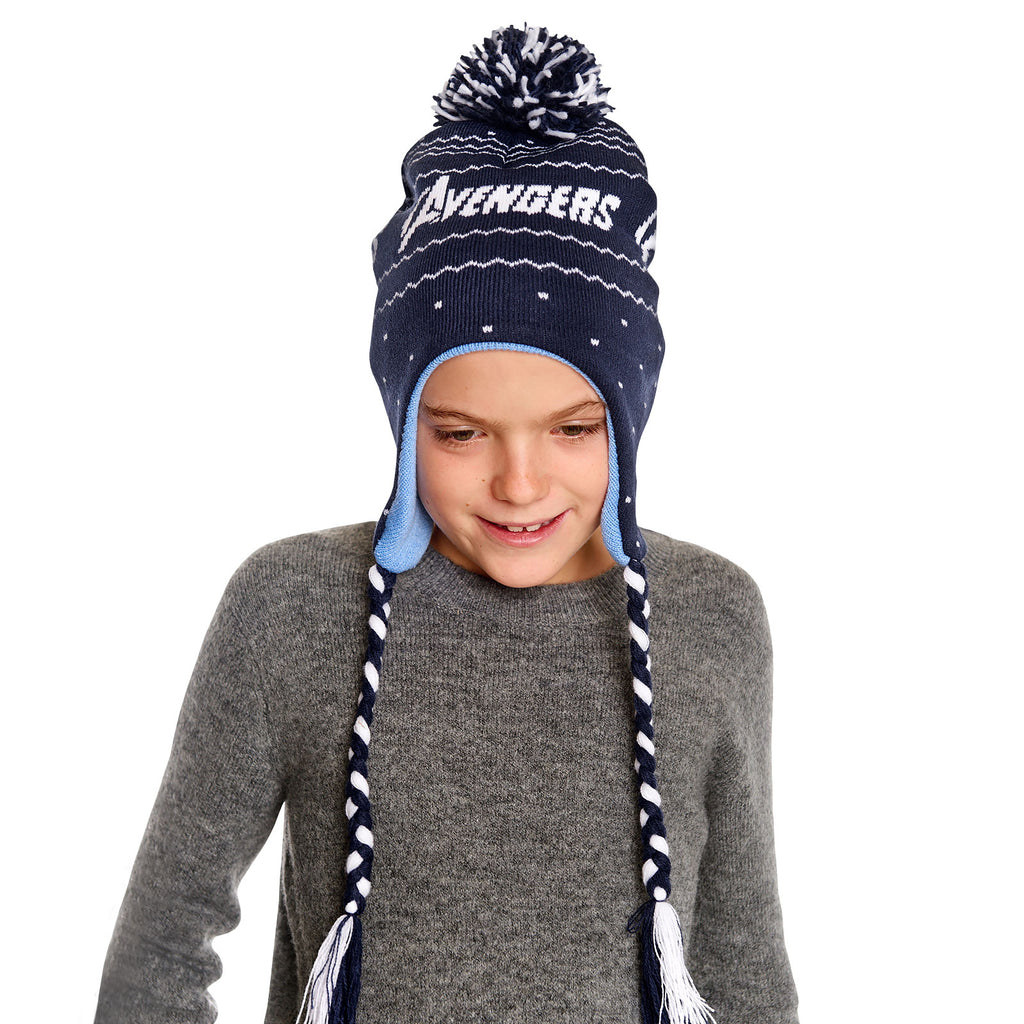 Productafbeelding Avengers - Logo Muts met Pompons