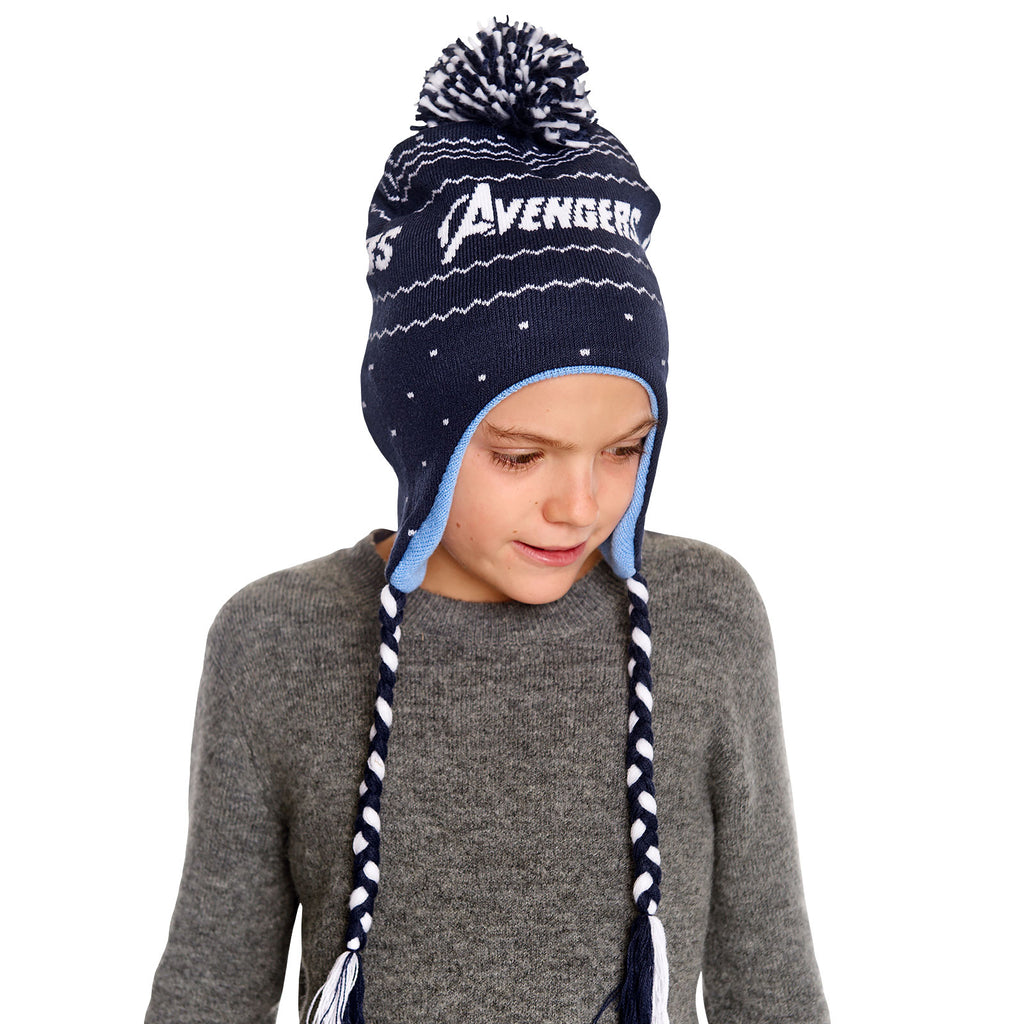 Productafbeelding Avengers - Logo Muts met Pompons