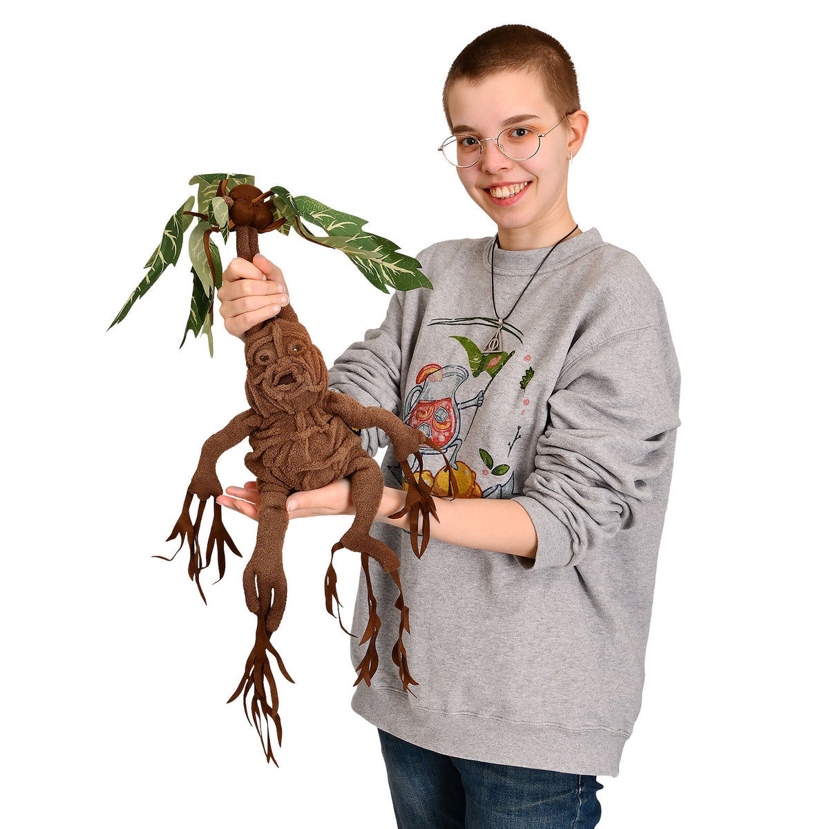 Productafbeelding Harry Potter - Mandragora Pluche Figuur 43 cm