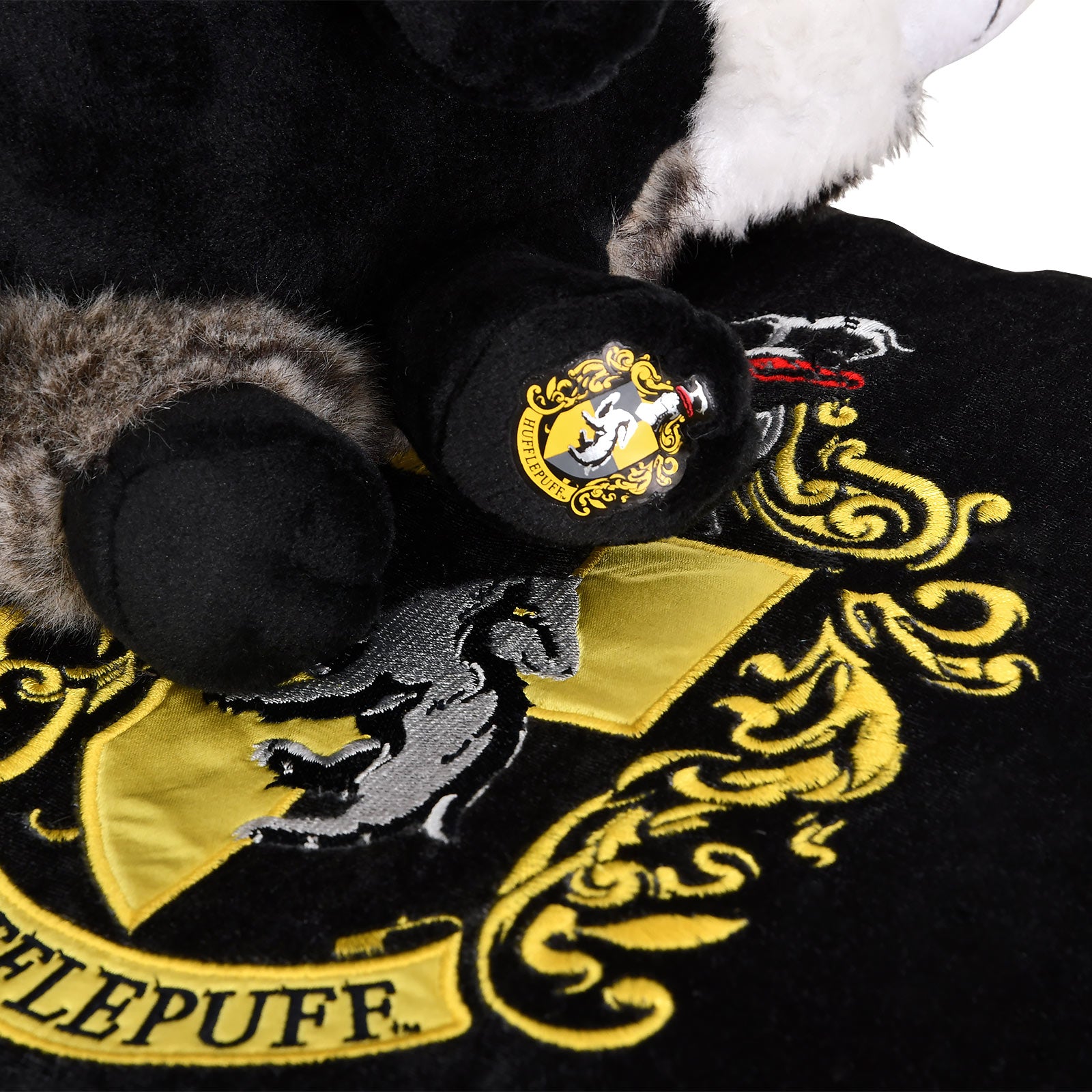 Productafbeelding Harry Potter - Hufflepuff Wapen Kussen met Pluche Figuur
