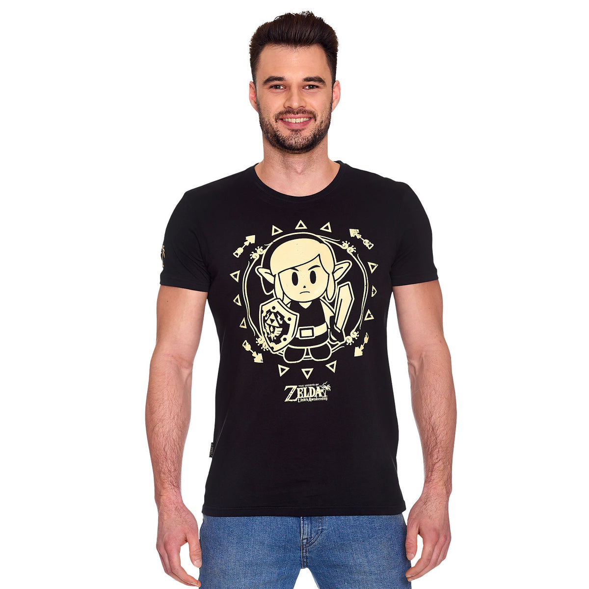 Product image Zelda - Link's Awakening Tribal T-Shirt Black