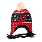 Productafbeelding Deadpool - Logo Muts met Pompons