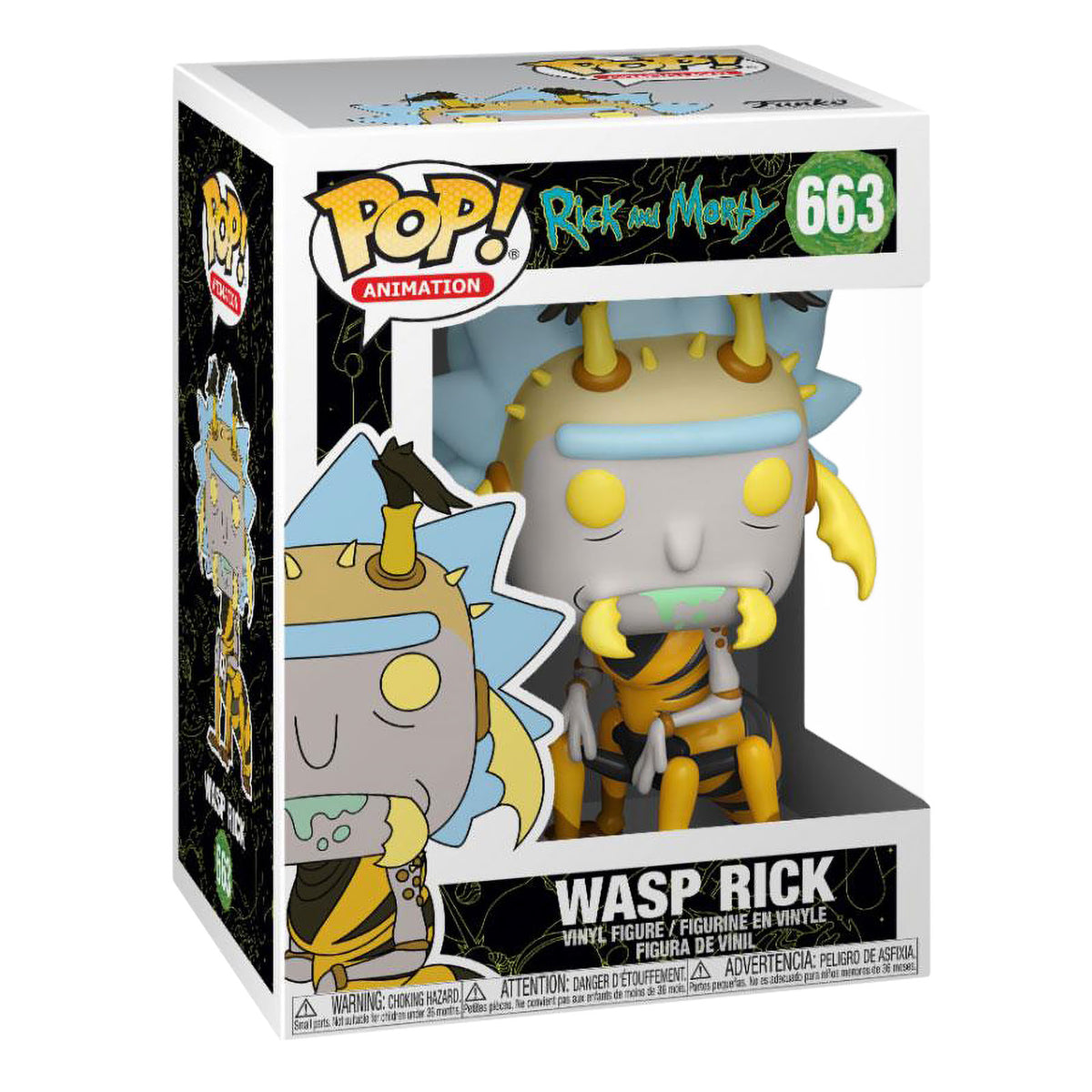 Productafbeelding Rick en Morty - Wasp Rick Funko Pop Figurine