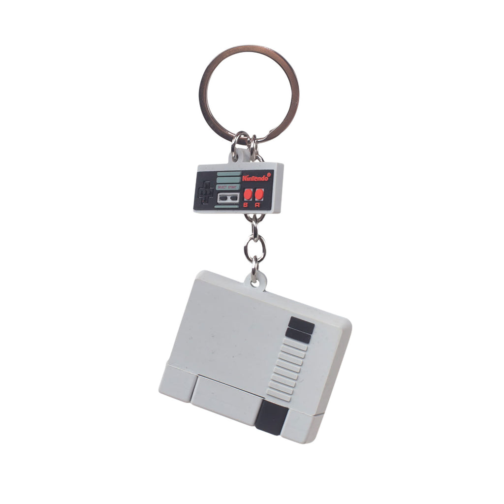 Productafbeelding Nintendo - NES Console en Controller Sleutelhanger
