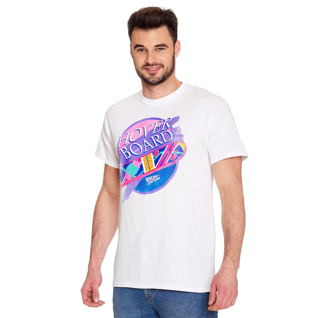 Productafbeelding Terug naar de Toekomst - Hover Board T-shirt wit