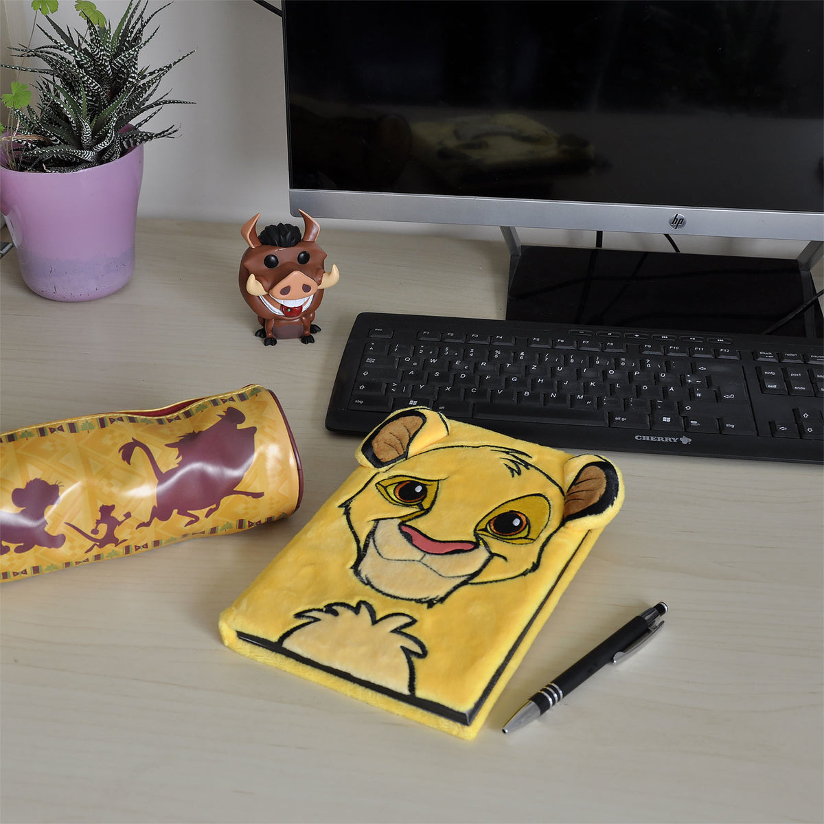 Productafbeelding De Leeuwenkoning - Simba Pluche Premium Notitieboek A5
