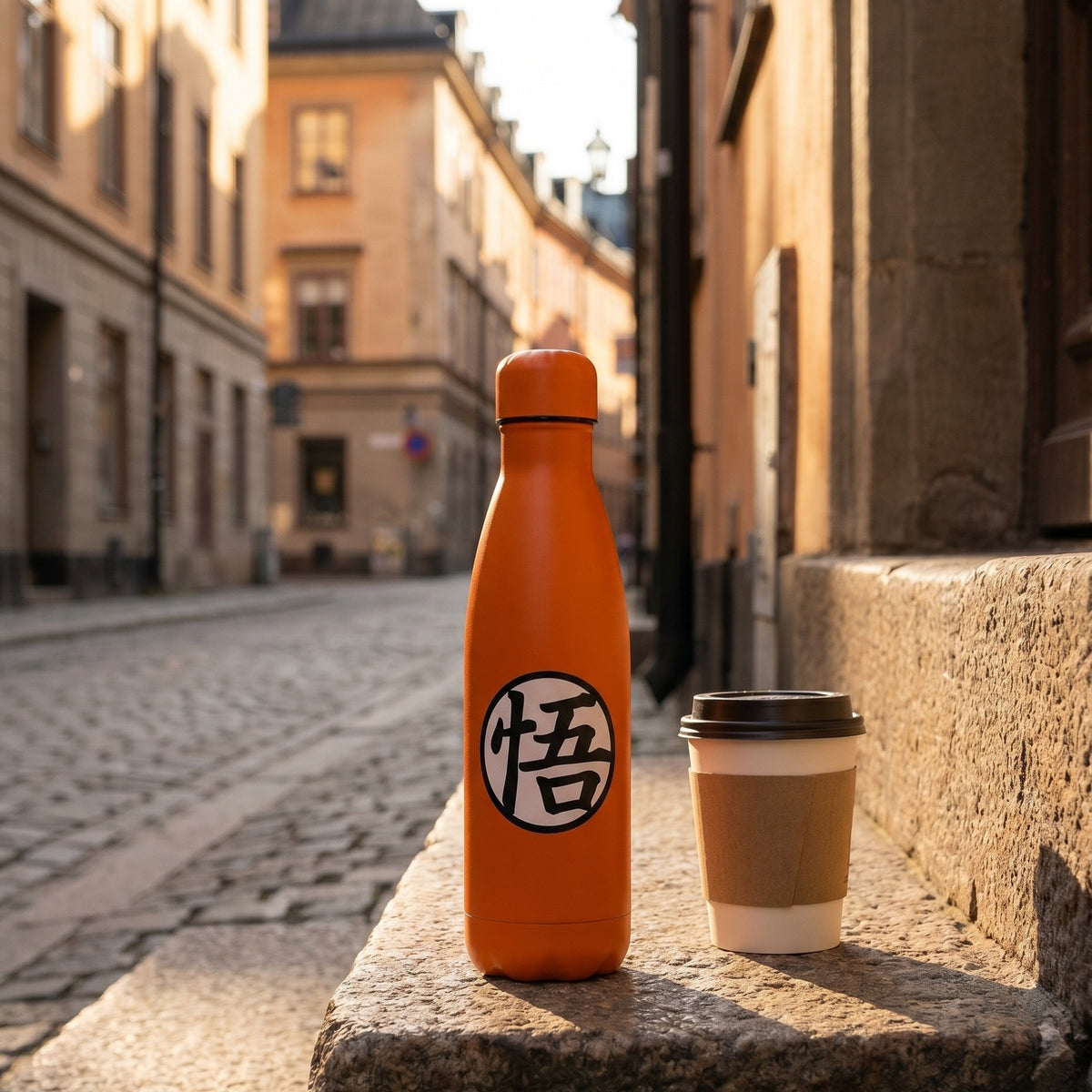 Productafbeelding Dragon Ball Z - Goku Kanji Waterfles