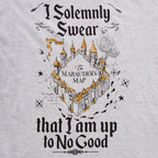 Productafbeelding Harry Potter - Marauder's Map Dames T-Shirt Grijs