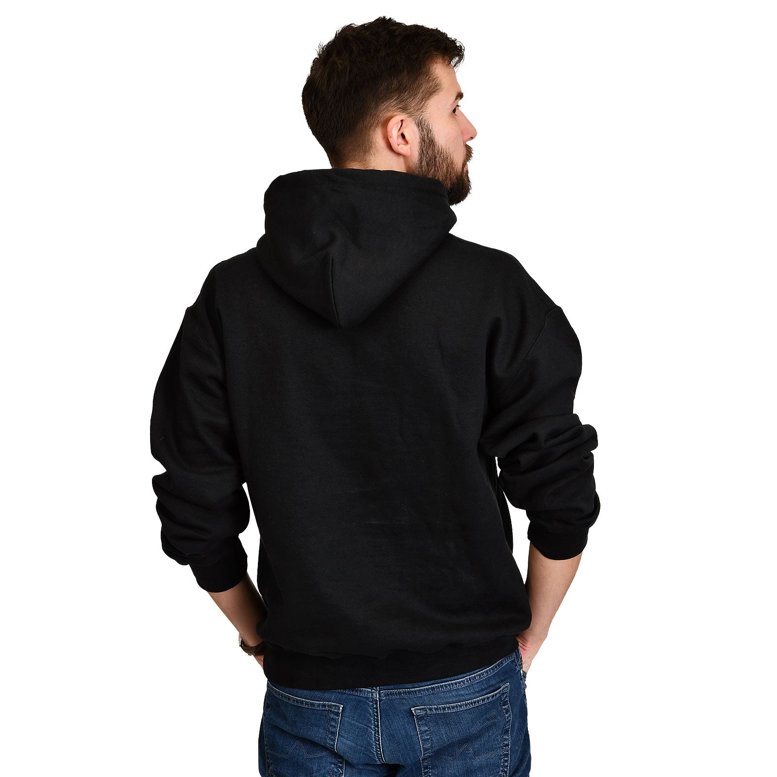 Productafbeelding Batman - Distressed Bat Logo Hoodie Zwart