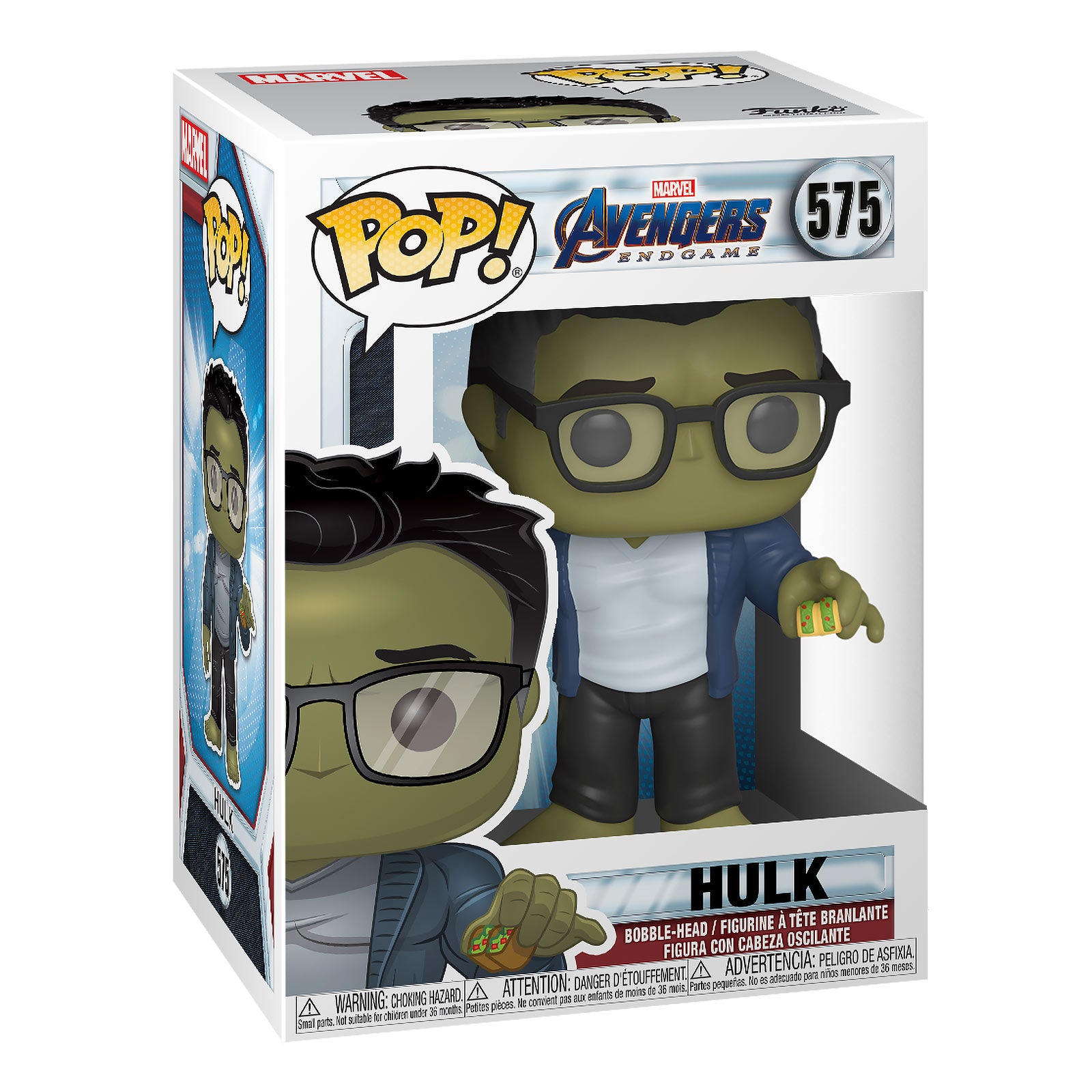 Productafbeelding Avengers - Hulk met Taco Endgame Funko Pop Bobblehead Figuur