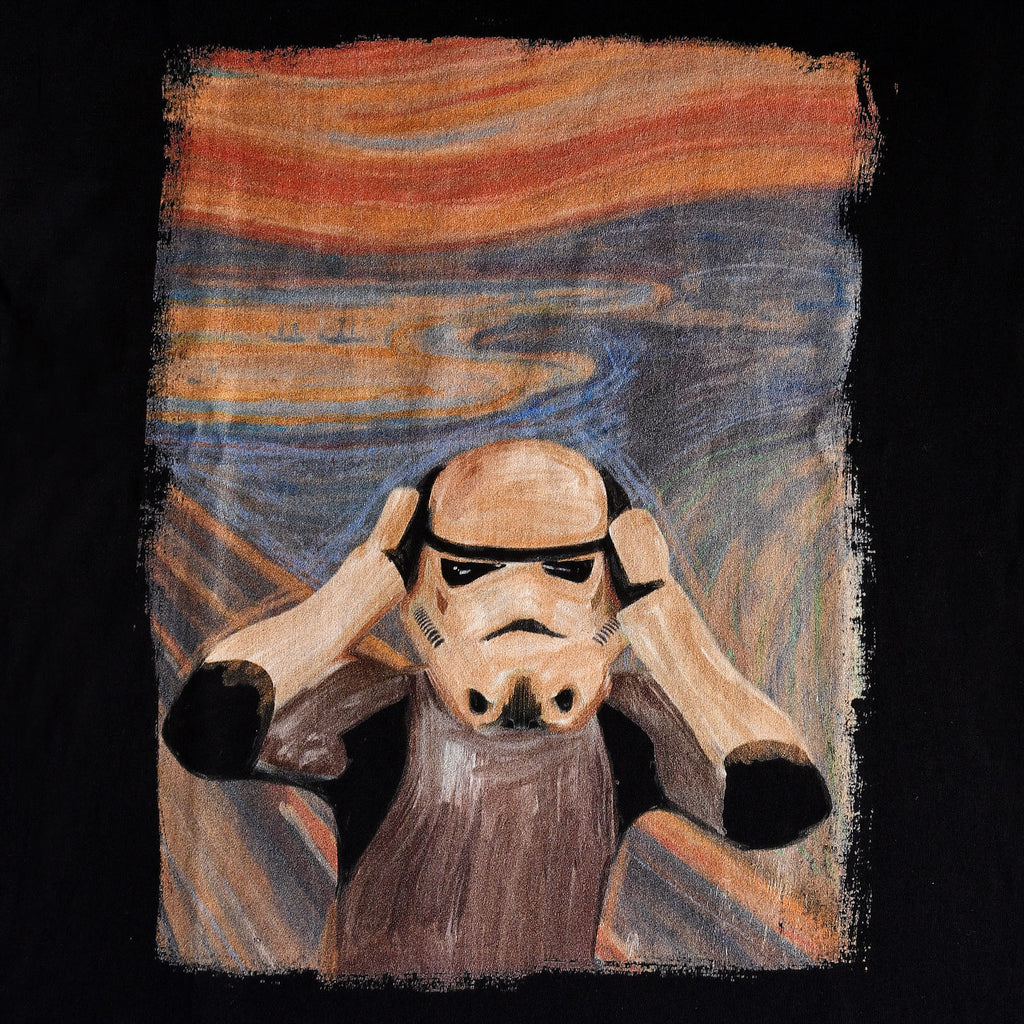 Productafbeelding Origineel Stormtrooper Scream T-shirt zwart
