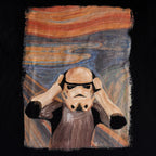 Productafbeelding Origineel Stormtrooper Scream T-shirt zwart