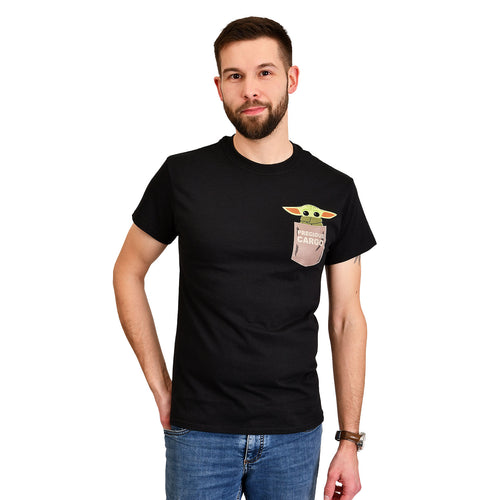 Productafbeelding The Child Precious Cargo T-Shirt Zwart - Star Wars The Mandalorian