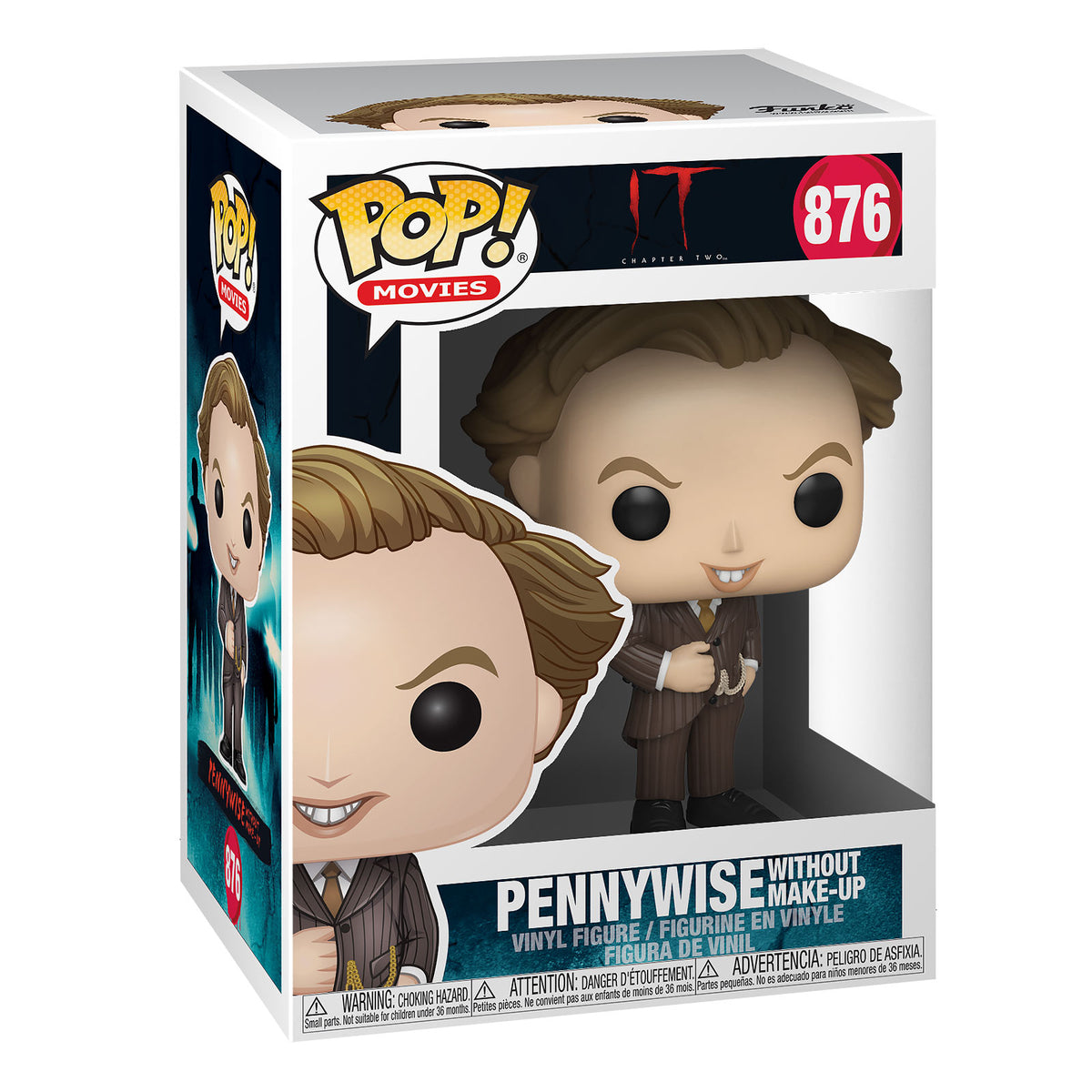 Productafbeelding Stephen King's ES - Pennywise zonder make-up Funko Pop Figurine
