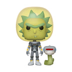 Productafbeelding Rick and Morty - Ruimtepak Rick met slang Funko Pop Figurine