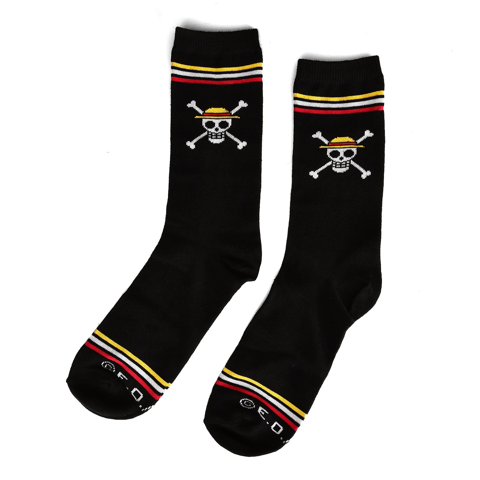 Productafbeelding One Piece - Strohoed Crew Schedel Logo Sokken